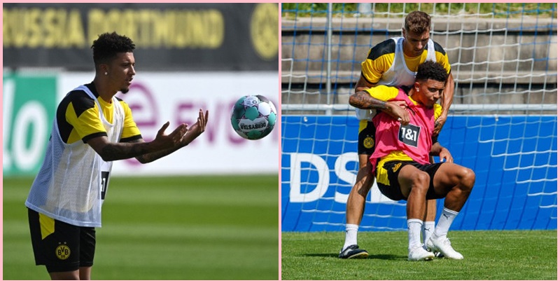 Sancho hư từ thời còn chơi cho Dortmund Sancho hư từ thời còn chơi cho Dortmund